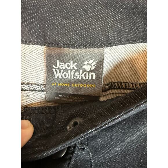 Jack Wolfskin Womens Activate Therma Fit Black Pants FlexShield Outdoors - Sz 10 - Picture 7 of 12